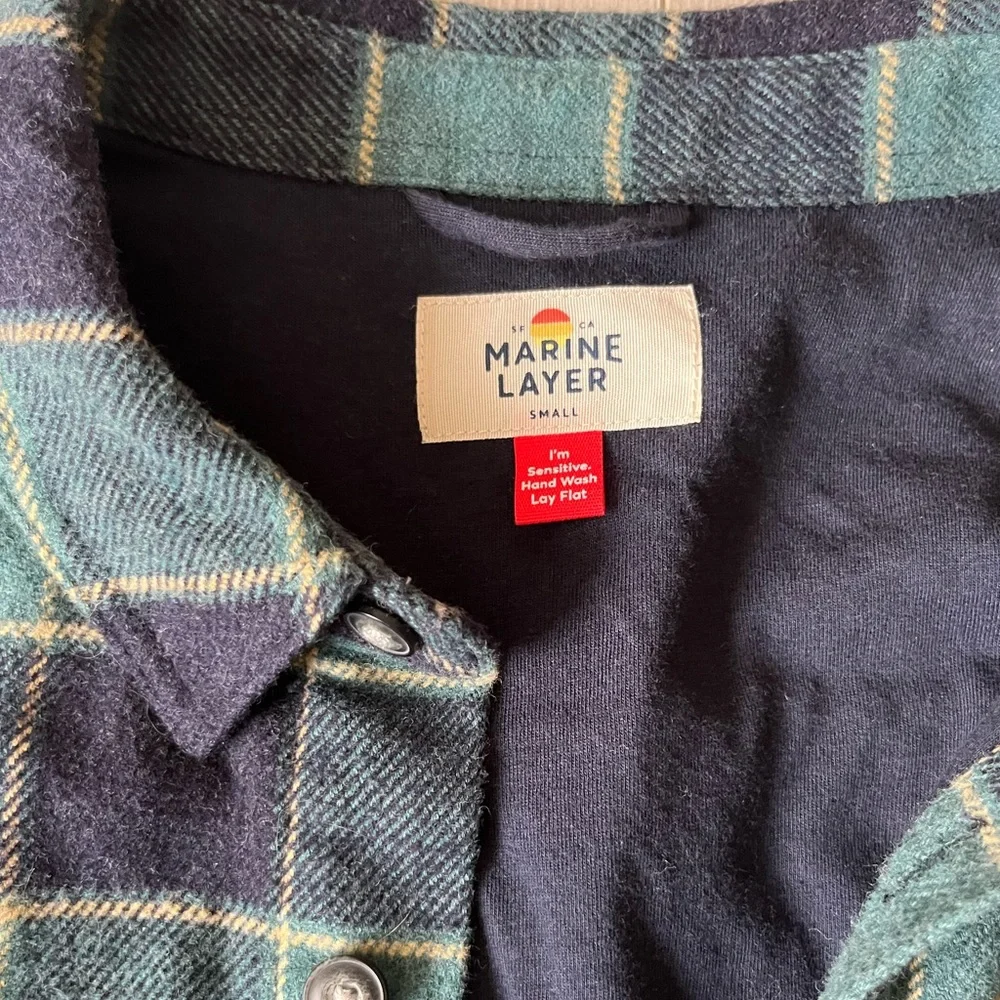 Marine Layer Signature Lined Camping Shirt - Picture 5 of 5